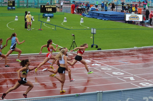 Elise 100 m Final VU-spelen 2013